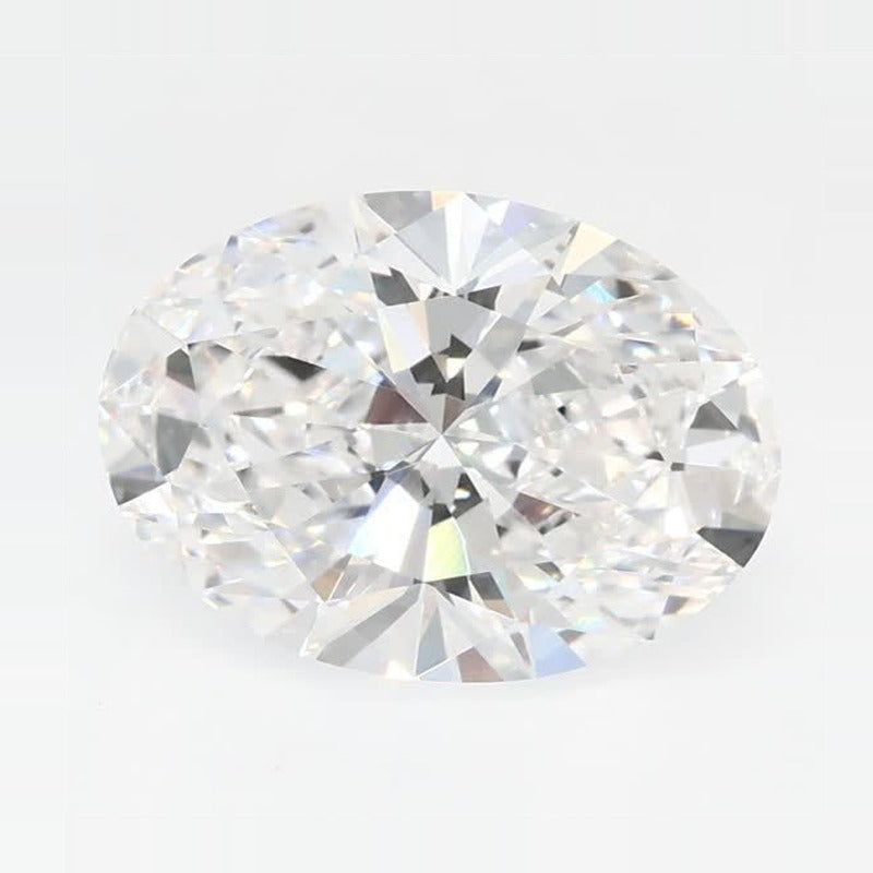 2.08 ct Lab-Grown Diamond – D VVS2 – Oval Cut – GCAL Certified — Sapphire Row · cut7