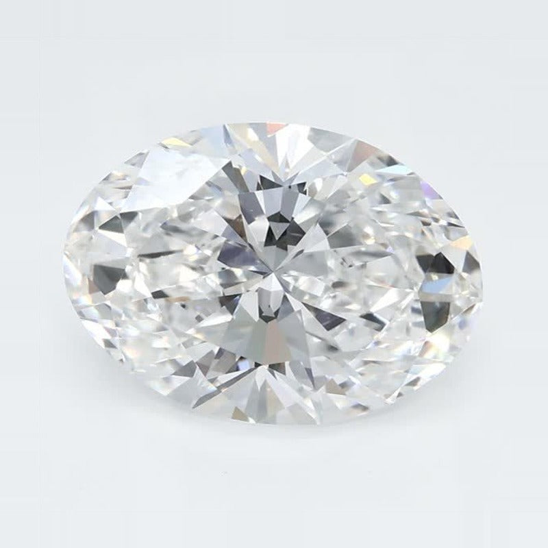 2.08 ct Lab-Grown Diamond – D VVS2 – Oval Cut – GCAL Certified — Sapphire Row · cut7