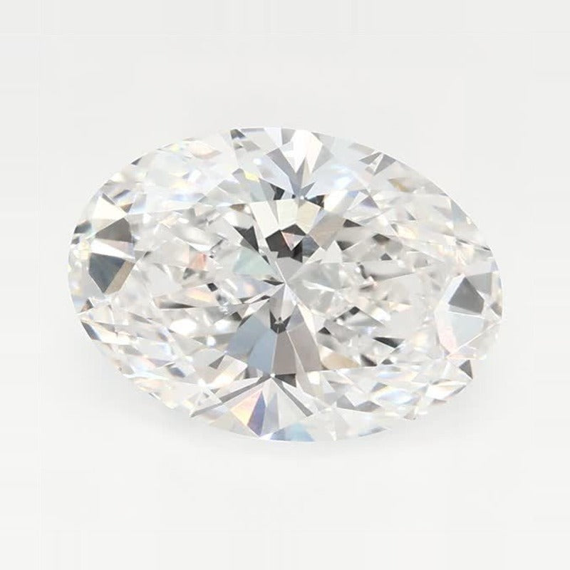 2.07 ct Lab-Grown Diamond – E VVS2 – Oval Cut – GCAL Certified — Sapphire Row · cut7