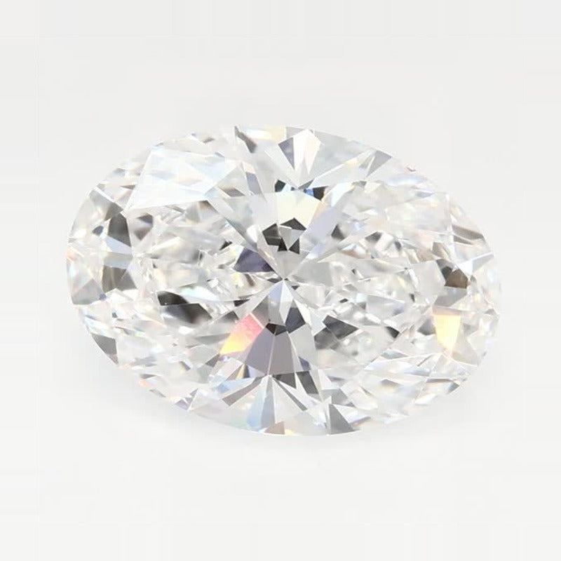 2.07 ct Lab-Grown Diamond – D VVS1 – Oval Cut – GCAL Certified — Sapphire Row · cut7