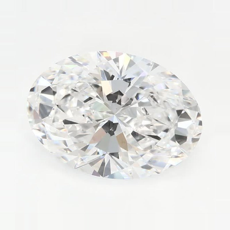 2.07 ct Lab-Grown Diamond – D VVS2 – Oval Cut – GCAL Certified — Sapphire Row · cut7