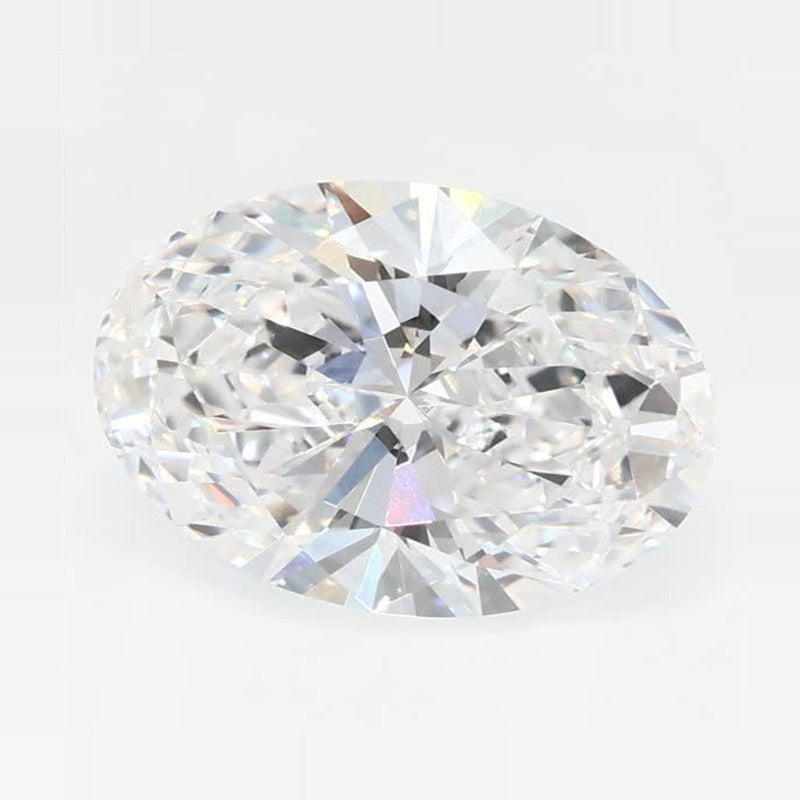 2.05 ct Lab-Grown Diamond – D VVS2 – Oval Cut – GCAL Certified — Sapphire Row · cut7