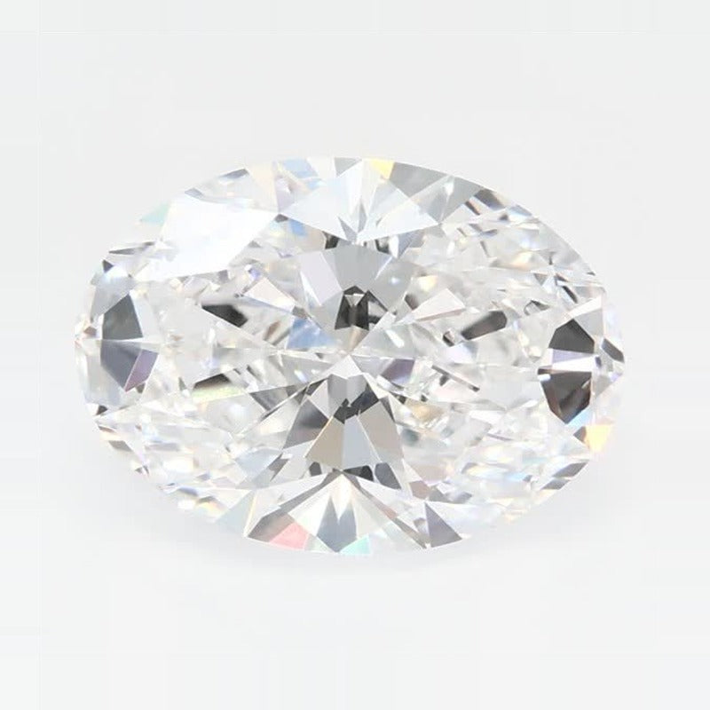 2.05 ct Lab-Grown Diamond – D VVS2 – Oval Cut – GCAL Certified — Sapphire Row · cut7