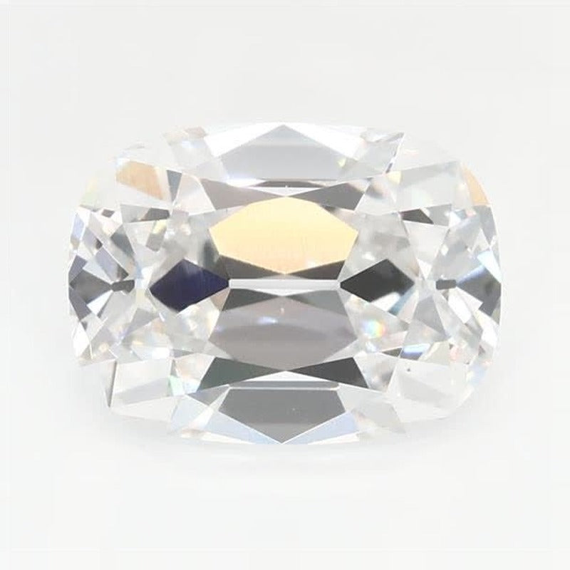 2.05 ct Lab-Grown Diamond – E VS1 – Elongated Cushion Old Mine Cut – GCAL Certified — Sapphire Row · cut7