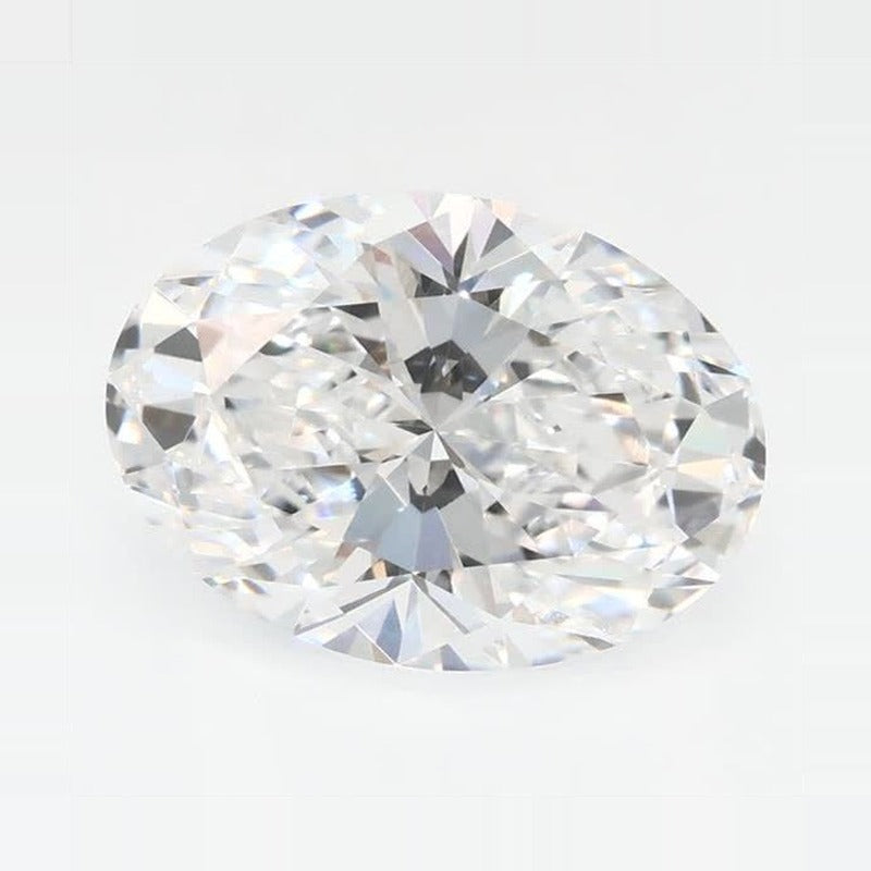 2.04 ct Lab-Grown Diamond – D VVS2 – Oval Cut – GCAL Certified — Sapphire Row · cut7