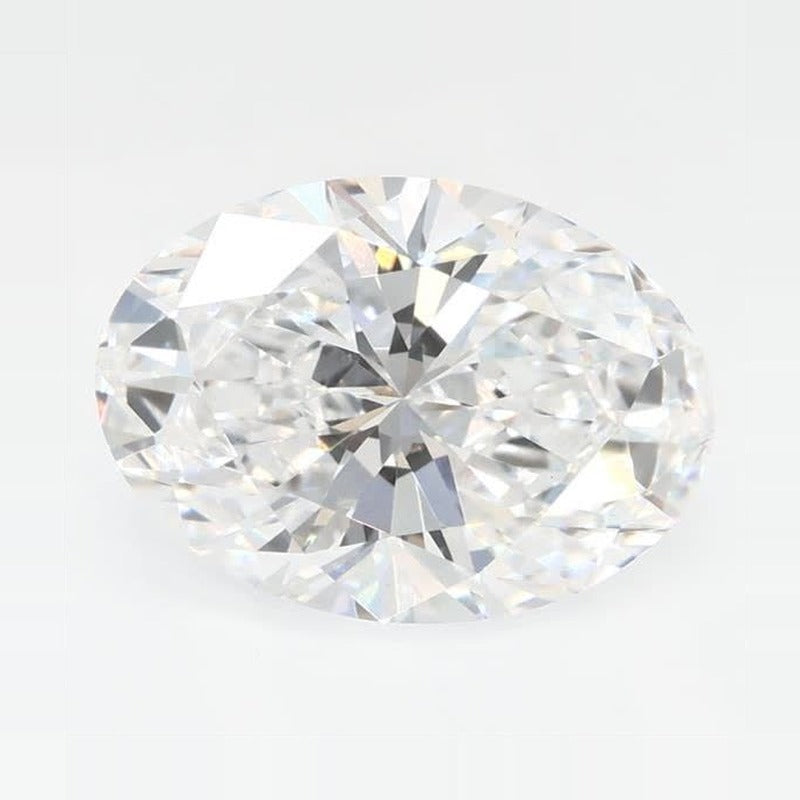 2.04 ct Lab-Grown Diamond – D VVS2 – Oval Cut – GCAL Certified — Sapphire Row · cut7