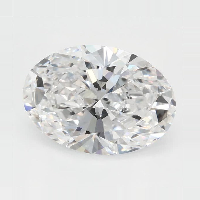 2.01 ct Lab-Grown Diamond – D VVS1 – Oval Cut – GCAL Certified — Sapphire Row · cut7