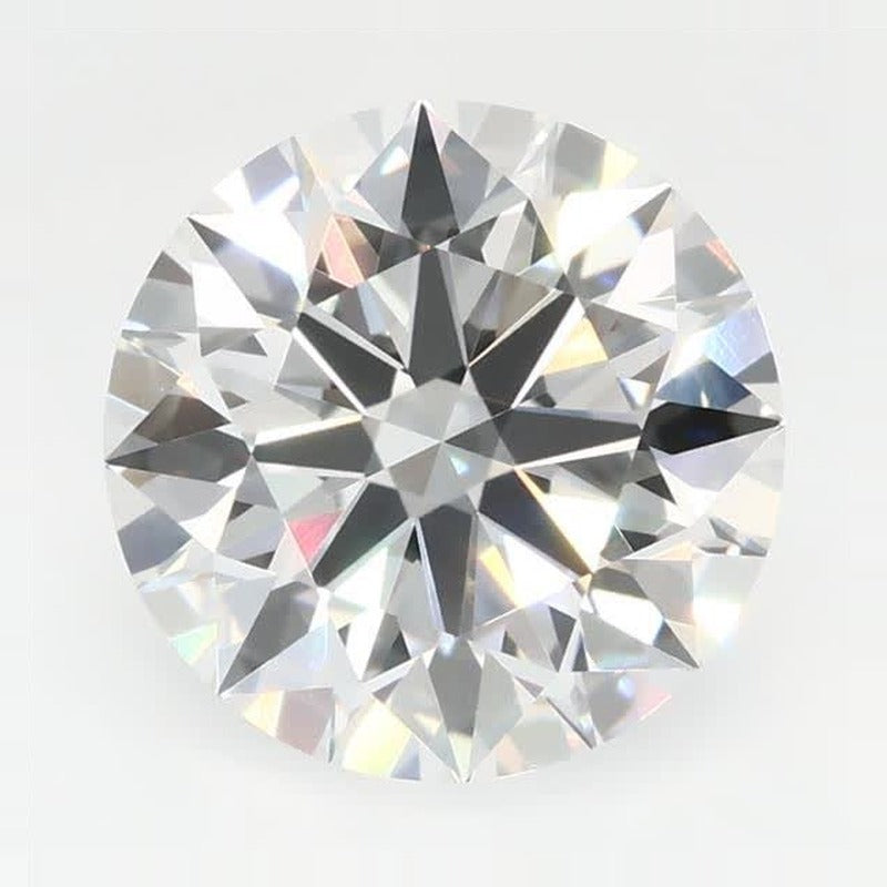 2.01 ct Lab-Grown Diamond – E VVS2 – Round Cut – GCAL Certified — Sapphire Row · cut7