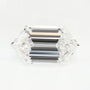 2.01 ct Lab-Grown Diamond – E VS1 – Elongated Hexagon Duchess Step-cut – GCAL Certified — Sapphire Row · cut7