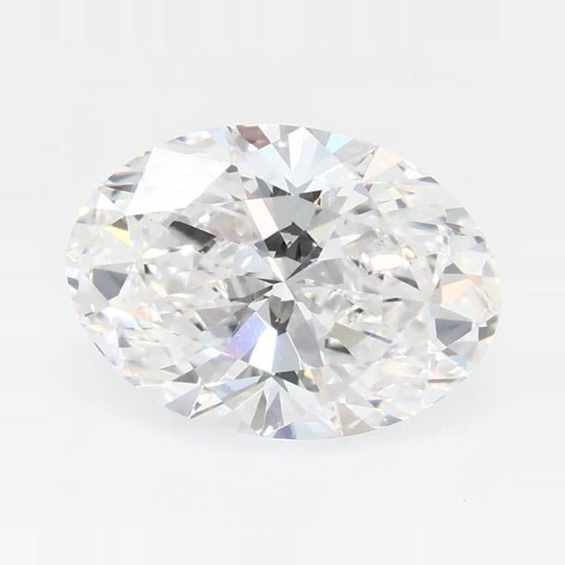 1.72 ct Lab-Grown Diamond – E VVS2 – Oval Cut – GCAL Certified — Sapphire Row · cut7