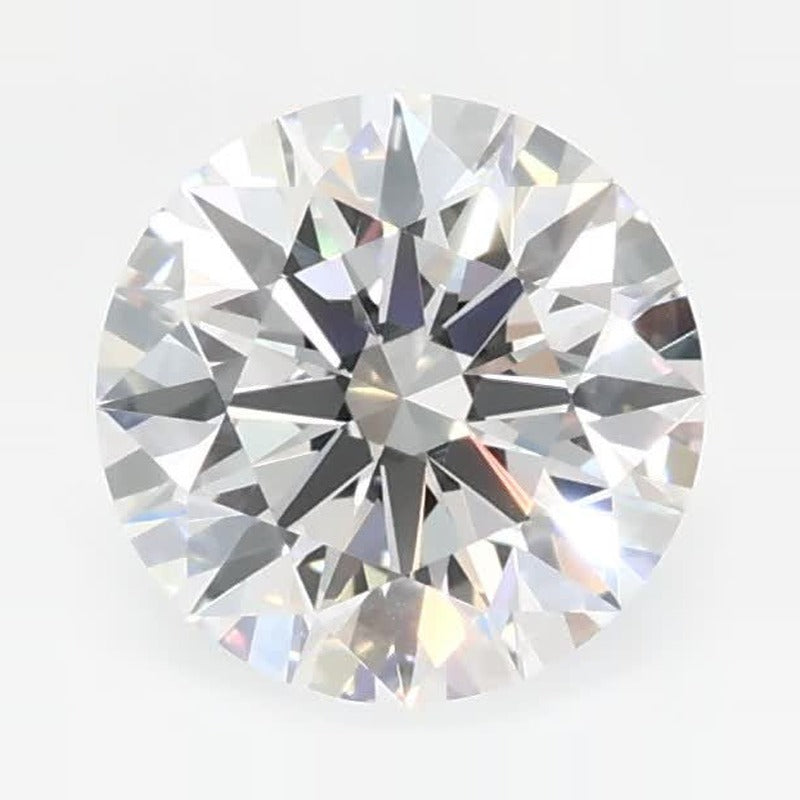 1.06 ct Lab-Grown Diamond – F VVS2 – Round Cut – GCAL Certified — Sapphire Row · cut7