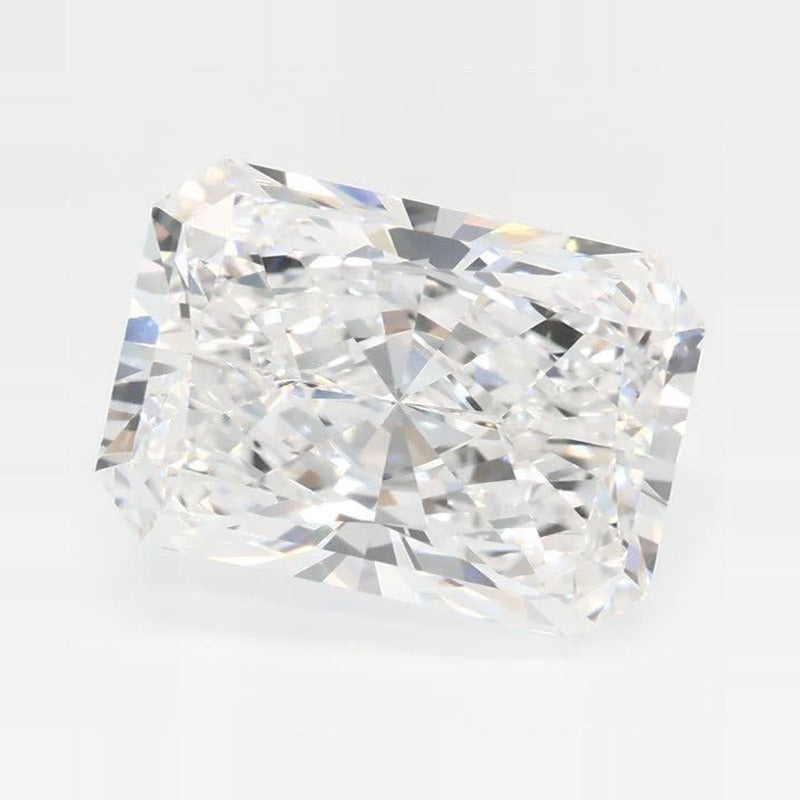 3.57 ct Lab-Grown Diamond – D VVS1 – Radiant Cut – GCAL Certified — Sapphire Row · cut7