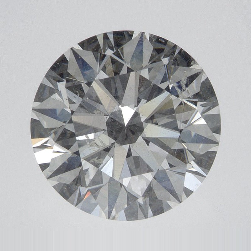 3.05 ct Natural Diamond – I SI2 – Round Cut – GIA Certified — Sapphire Row · cut7