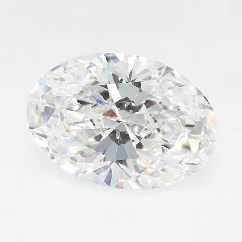 2.06 ct Lab-Grown Diamond – E VVS2 – Oval Cut – GCAL Certified — Sapphire Row · cut7