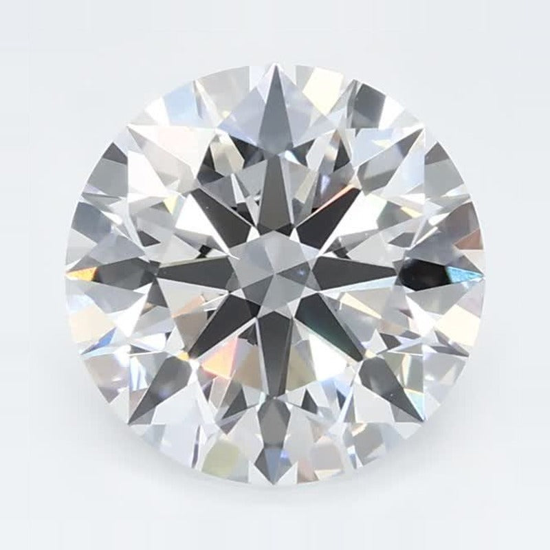 2.06 ct Lab-Grown Diamond – E VVS2 – Round Cut – GCAL Certified — Sapphire Row · cut7