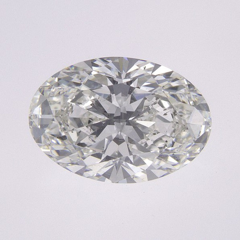 1.23 ct Natural Diamond – I SI1 – Oval Cut – GIA Certified — Sapphire Row · cut7