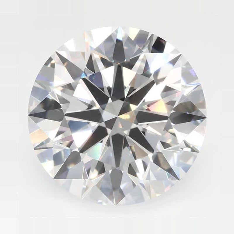 4.55 ct Lab-Grown Diamond – D VVS2 – Round Cut – GCAL Certified — Sapphire Row · cut7