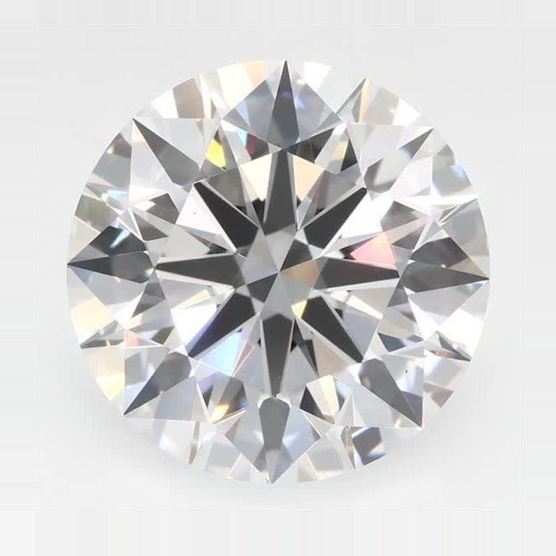 4.10 ct Lab-Grown Diamond – D VS2 – Round Cut – GCAL Certified — Sapphire Row · cut7