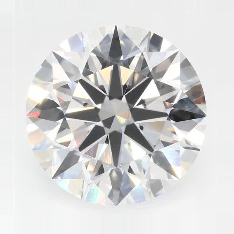 4.07 ct Lab-Grown Diamond – F VS1 – Round Cut – GCAL Certified — Sapphire Row · cut7
