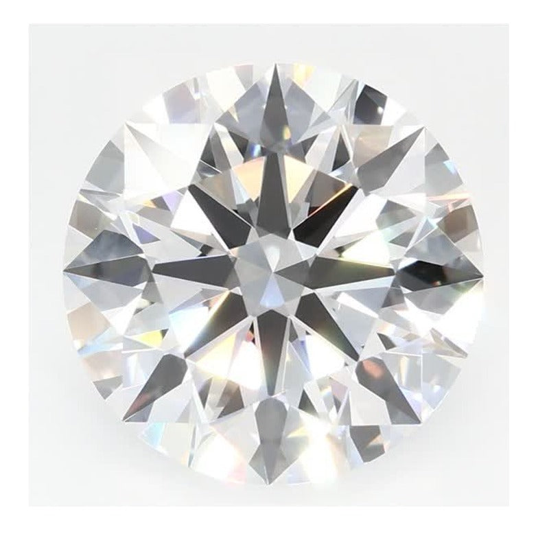 3.87 ct Lab-Grown Diamond – D VVS2 – Round Cut – GCAL Certified — Sapphire Row · cut7