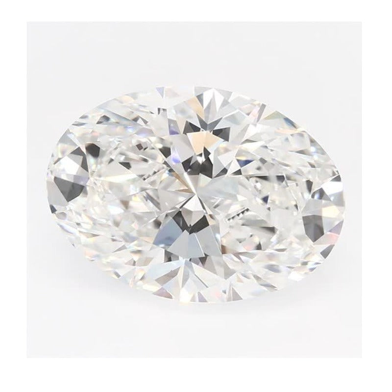 3.73 ct Lab-Grown Diamond – E VVS2 – Oval Cut – GCAL Certified — Sapphire Row · cut7