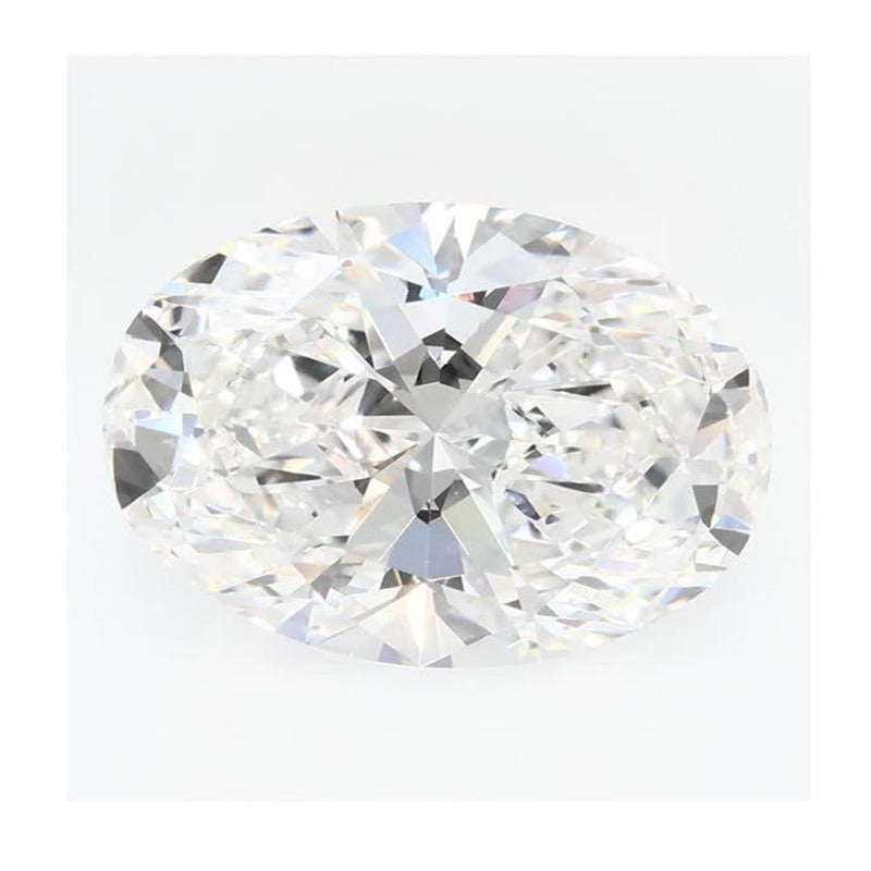 3.63 ct Lab-Grown Diamond – E VVS2 – Oval Cut – GCAL Certified — Sapphire Row · cut7
