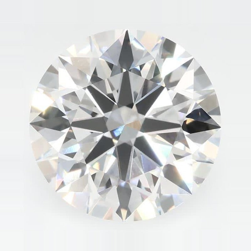 3.57 ct Lab-Grown Diamond – F VVS2 – Round Cut – GCAL Certified — Sapphire Row · cut7