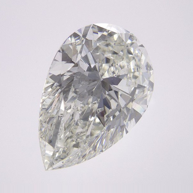 3.51 ct Natural Diamond – G SI1 – Pear Cut – EGL USA Certified — Sapphire Row · cut7