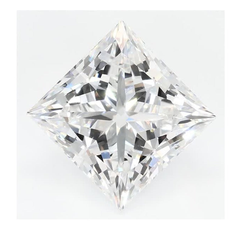 3.52 ct Lab-Grown Diamond – D VVS1 – Square Cut – GCAL Certified — Sapphire Row · cut7