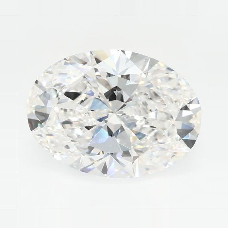 3.23 ct Lab-Grown Diamond – E VVS2 – Oval Cut – GCAL Certified — Sapphire Row · cut7