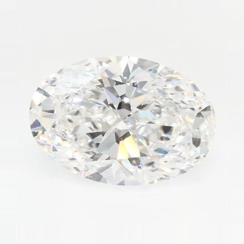 3.18 ct Lab-Grown Diamond – E VS1 – Oval Cut – GCAL Certified — Sapphire Row · cut7