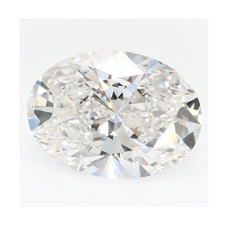 3.15 ct Lab-Grown Diamond – F VVS2 – Oval Cut – GCAL Certified — Sapphire Row · cut7