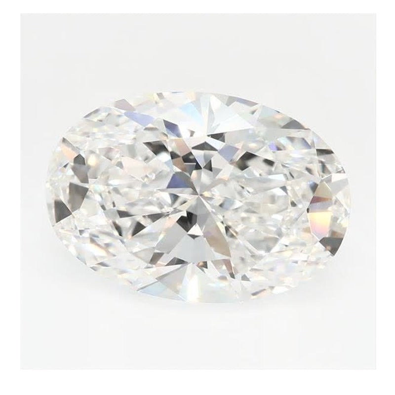 3.09 ct Lab-Grown Diamond – F VVS2 – Oval Cut – GCAL Certified — Sapphire Row · cut7