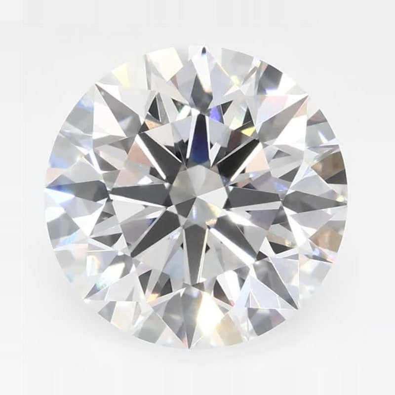 3.06 ct Lab-Grown Diamond – E VVS2 – Round Cut – GCAL Certified — Sapphire Row · cut7