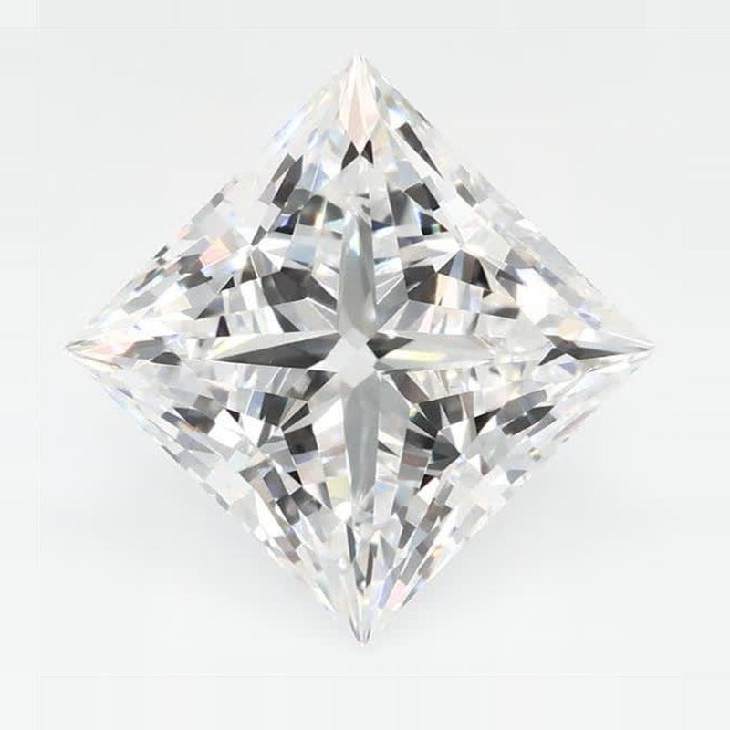 3.03 ct Lab-Grown Diamond – D VVS1 – Square Cut – GCAL Certified — Sapphire Row · cut7