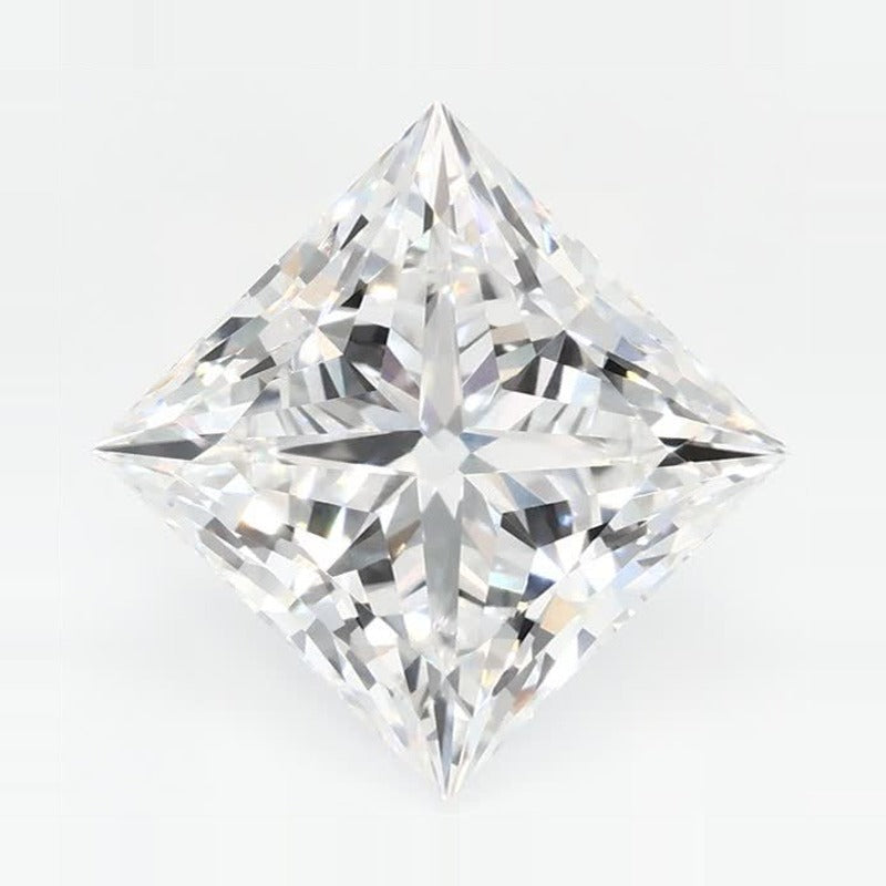 3.02 ct Lab-Grown Diamond – D VVS2 – Square Cut – GCAL Certified — Sapphire Row · cut7