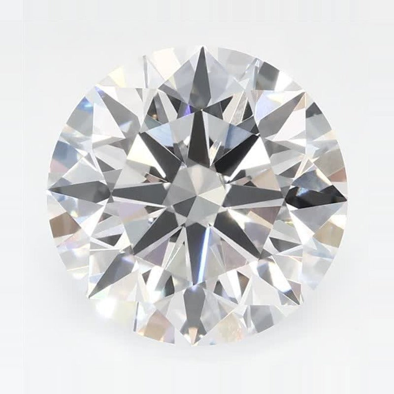 3.02 ct Lab-Grown Diamond – E VVS2 – Round Cut – GCAL Certified — Sapphire Row · cut7