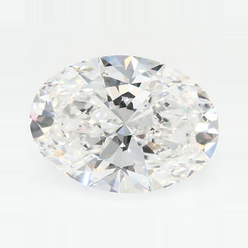 2.95 ct Lab-Grown Diamond – E VVS2 – Oval Cut – GCAL Certified — Sapphire Row · cut7