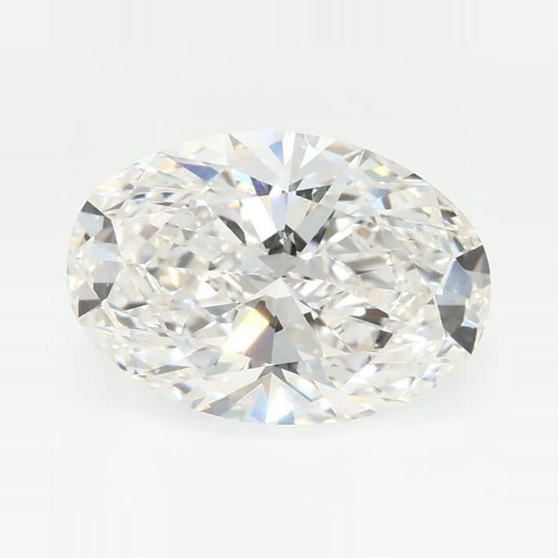 2.97 ct Lab-Grown Diamond – F VVS2 – Oval Cut – GCAL Certified — Sapphire Row · cut7
