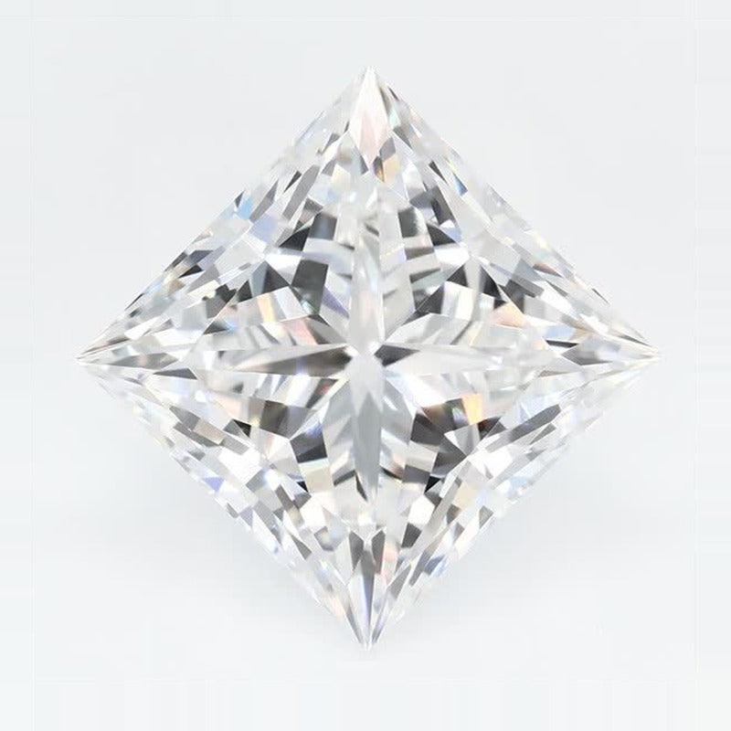 2.95 ct Lab-Grown Diamond – D VVS1 – Square Cut – GCAL Certified — Sapphire Row · cut7
