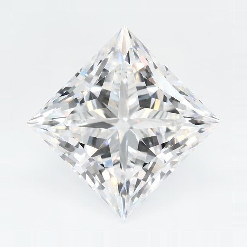 2.96 ct Lab-Grown Diamond – D VVS2 – Square Cut – GCAL Certified — Sapphire Row · cut7