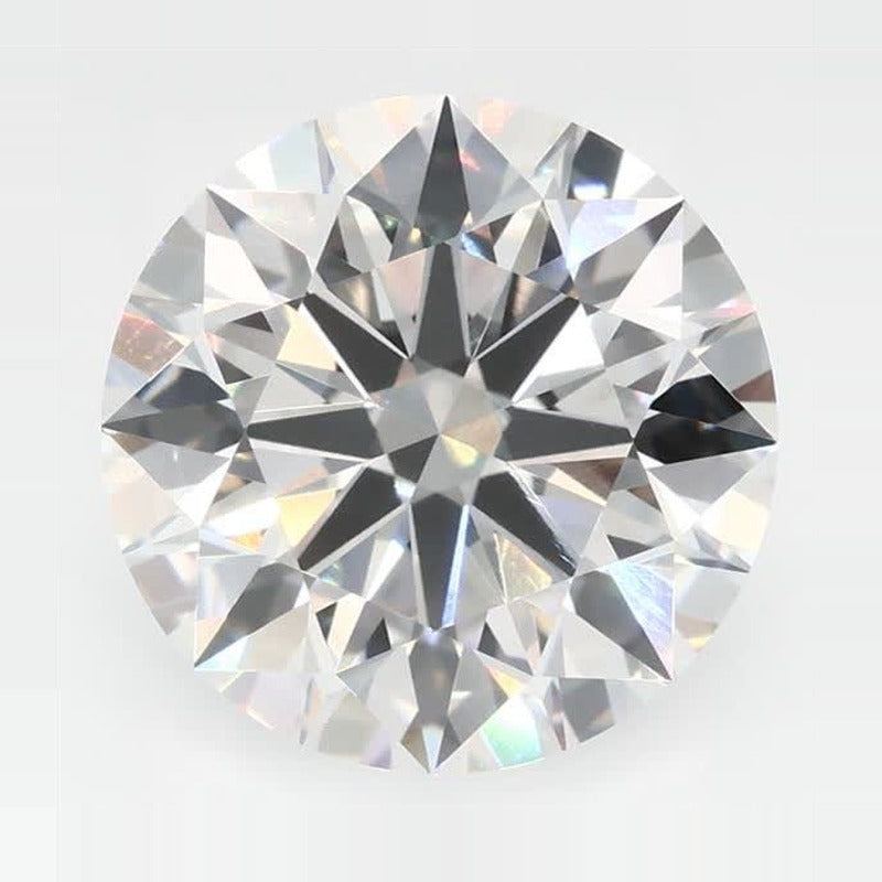 2.93 ct Lab-Grown Diamond – E VVS2 – Round Cut – GCAL Certified — Sapphire Row · cut7