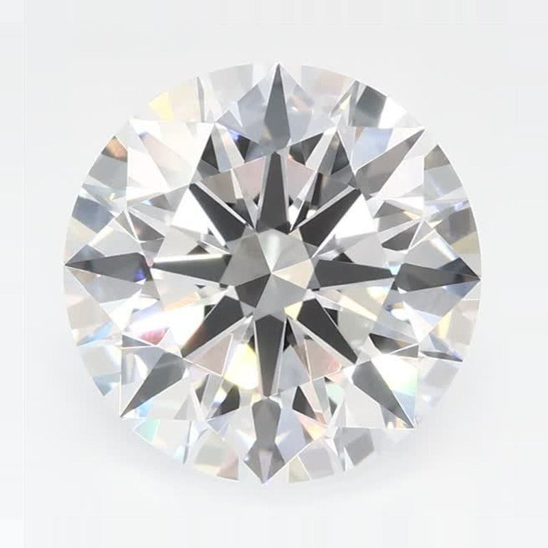 2.71 ct Lab-Grown Diamond – D VVS2 – Round Cut – GCAL Certified — Sapphire Row · cut7