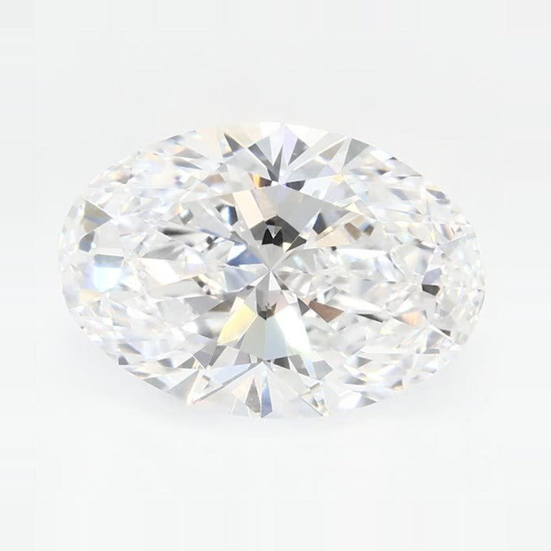 2.58 ct Lab-Grown Diamond – D VVS2 – Oval Cut – GCAL Certified — Sapphire Row · cut7