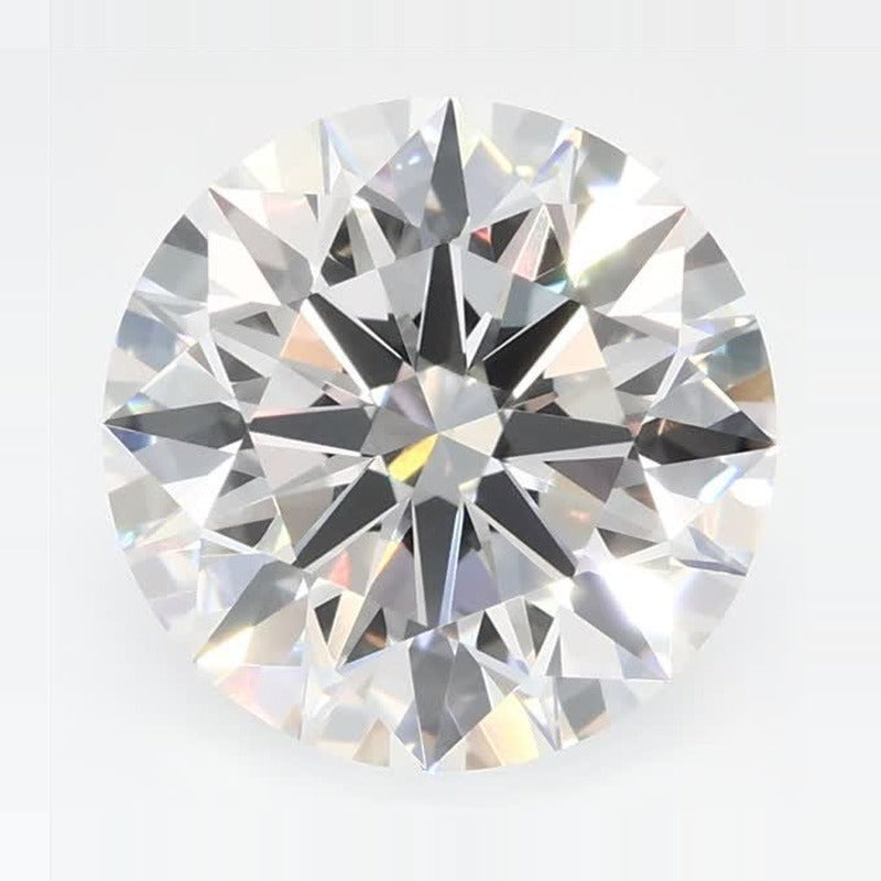 2.58 ct Lab-Grown Diamond – E VVS2 – Round Cut – GCAL Certified — Sapphire Row · cut7