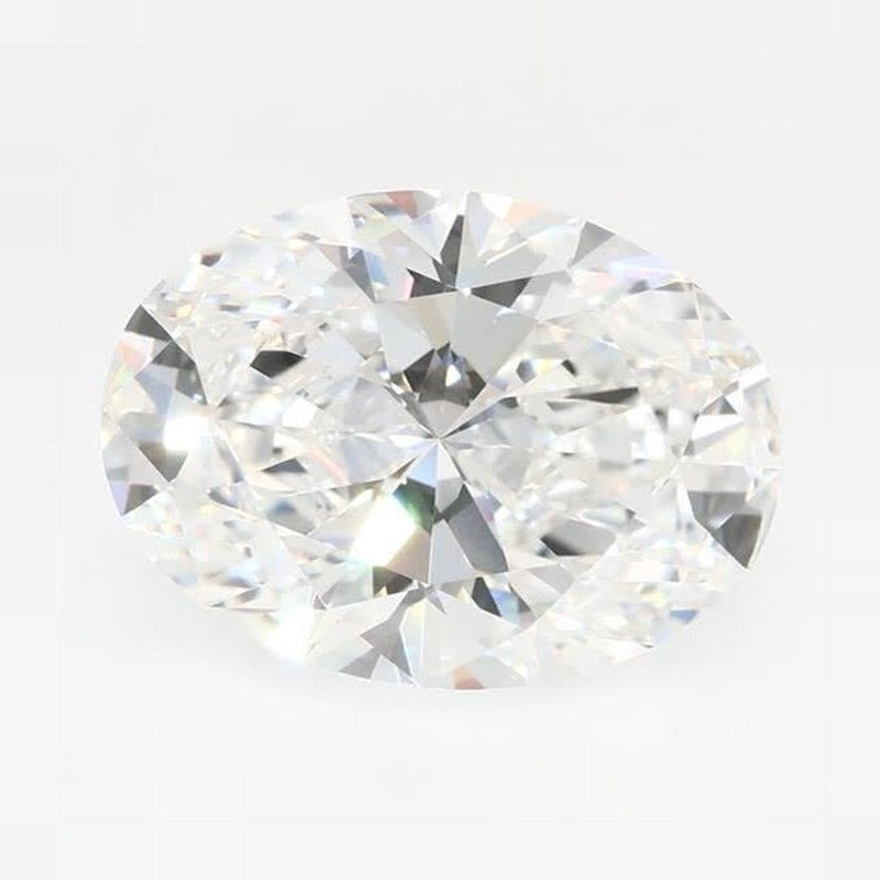 2.58 ct Lab-Grown Diamond – E VVS2 – Oval Cut – GCAL Certified — Sapphire Row · cut7