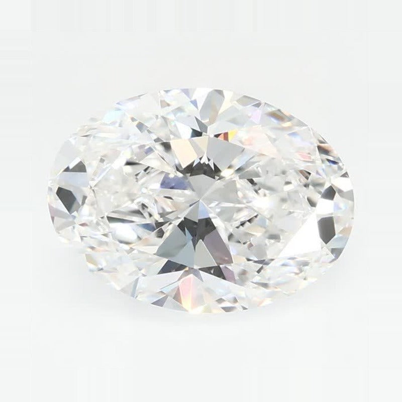 2.57 ct Lab-Grown Diamond – D VVS2 – Oval Cut – GCAL Certified — Sapphire Row · cut7