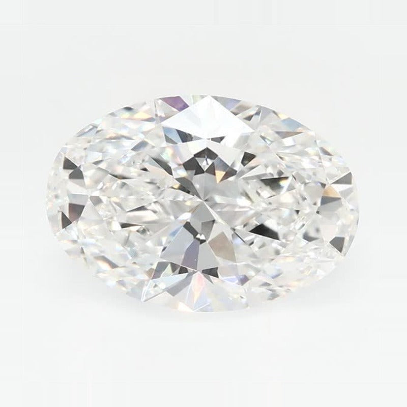 2.55 ct Lab-Grown Diamond – E VVS2 – Oval Cut – GCAL Certified — Sapphire Row · cut7