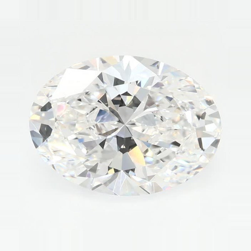 2.55 ct Lab-Grown Diamond – E VVS2 – Oval Cut – GCAL Certified — Sapphire Row · cut7