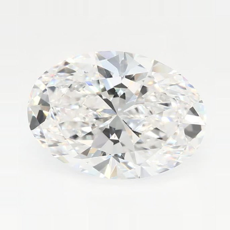 2.54 ct Lab-Grown Diamond – D VVS2 – Oval Cut – GCAL Certified — Sapphire Row · cut7